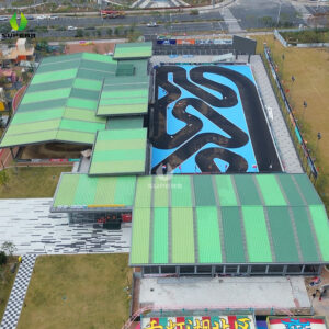 Carpa para Cancha de Tenis Techada